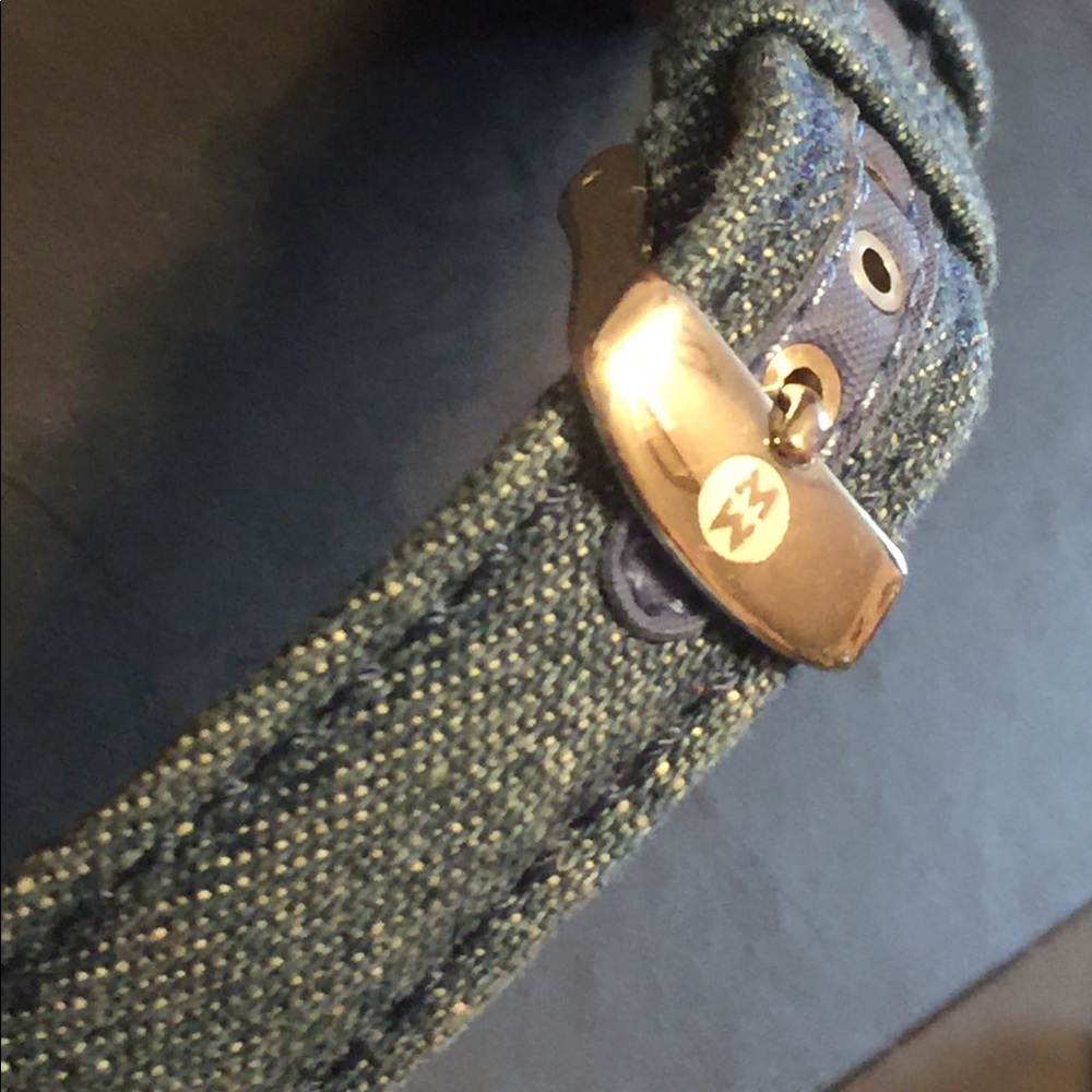 New Blue Jean Denim Michele Watch Strap 16mm
